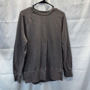 Goodfellow & Company Women's Gray Free Neck Sweatshirt Size Medium